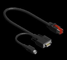 PoweredUSB to 24V to Hosiden "RS232 Convertor Cable",  Aures epson digipos epos