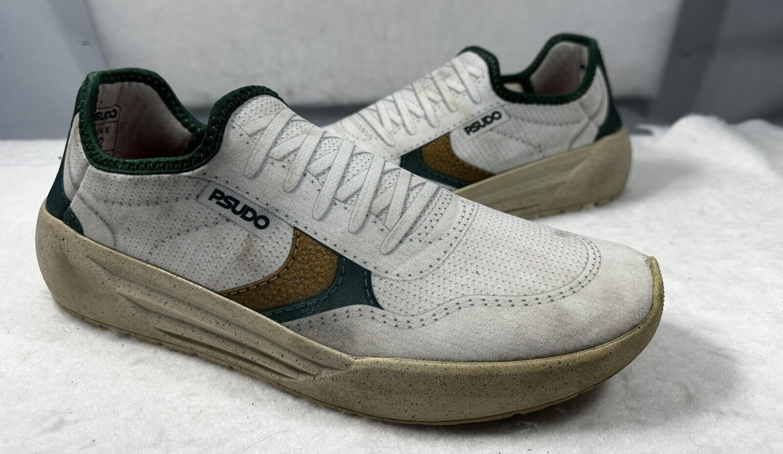 SAOLA Scarpe sneakers antiscivolo Psudo uomo taglia 12 racer made in USA