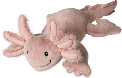 Mary Meyer Pink Axolotl Stuffed Animal Soft Toy, 14-Inches, Blush Pink Skwiggles