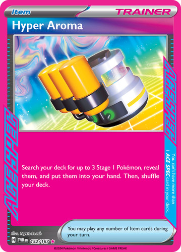 Hyper Aroma 152/167 - Twilight Masquerade - Pokemon TCG - ACE SPEC Rare