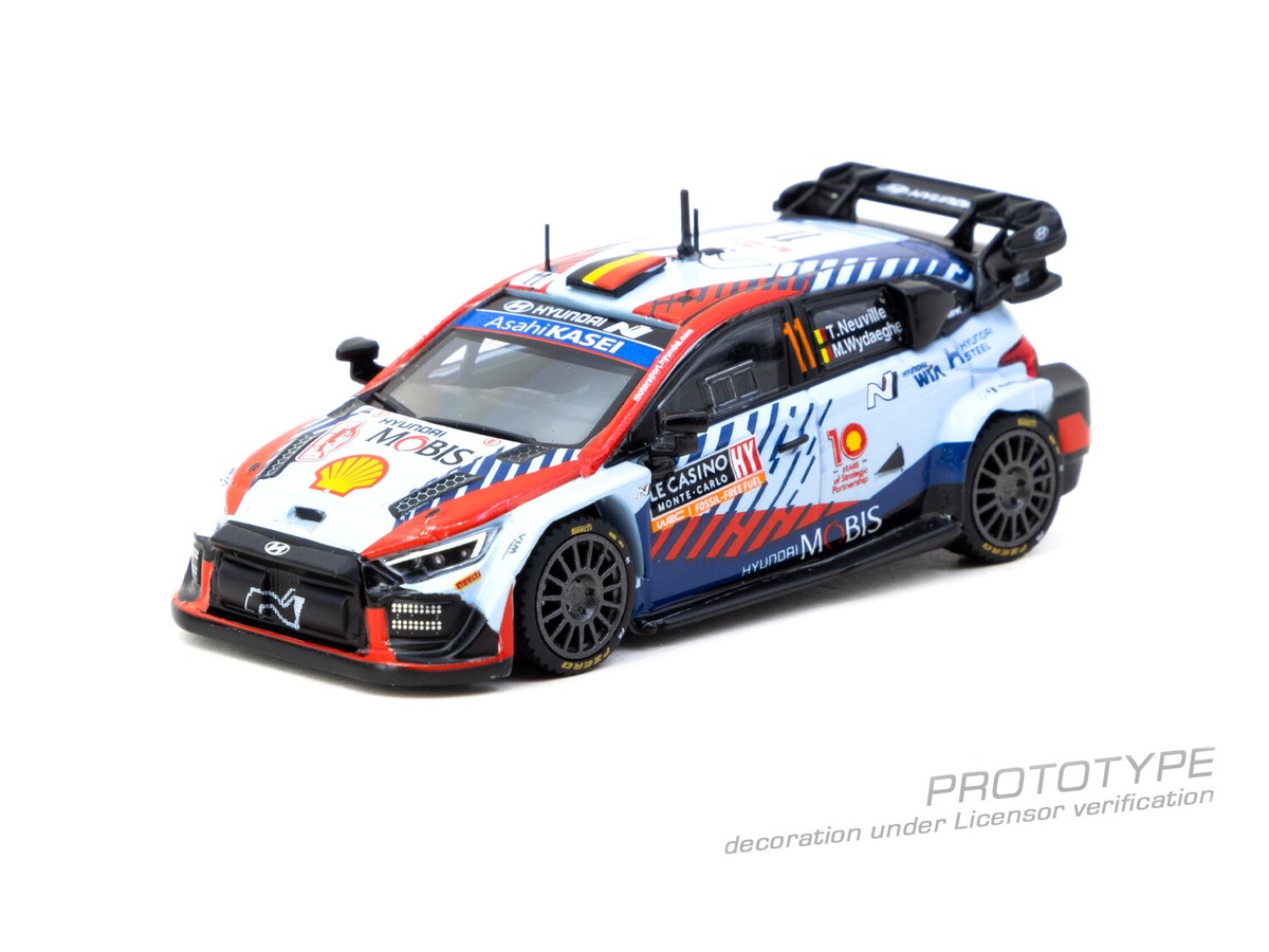HYUNDAI i20 N Rally1 ミニカー 優勝記念 1/500 未使用 Ixo Hyundai I20N Rally 1 | eBay
