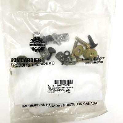 Ski-Doo ZX Chassis Skid Plate OEM Part # 502006554 with install