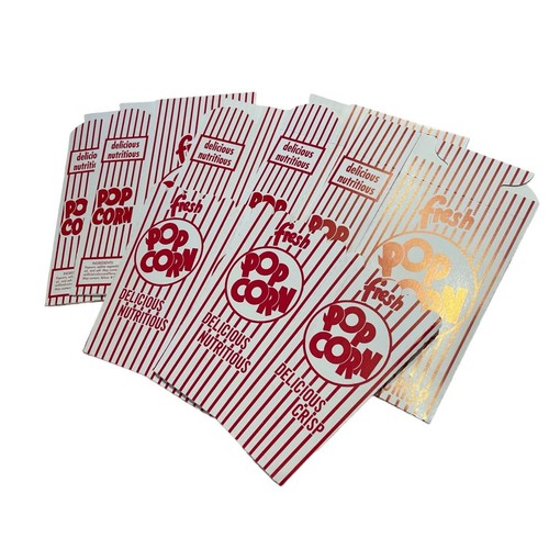 Popcorn Boxes Movie Hollywood Birthday Party Cinema Treat Retro Boxes mq