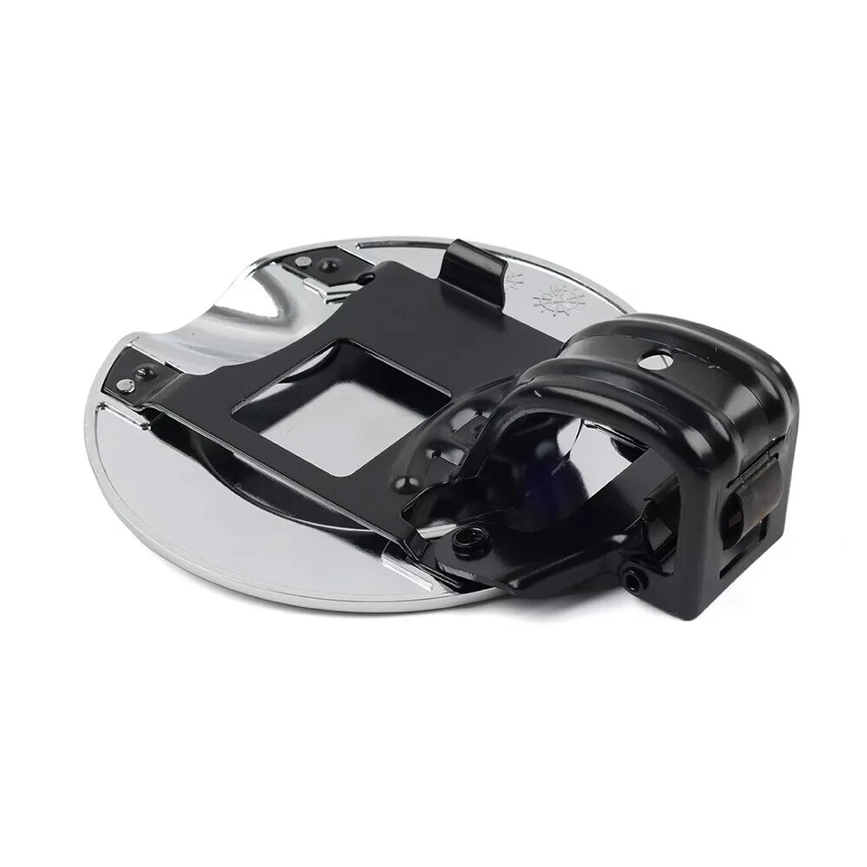 FOR Grand Cherokee Durango Aspen FUEL FILLER DOOR CHROME OEM 82211584AB NEW USA - Image 3 of 4