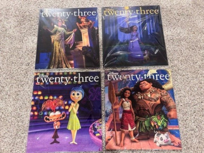 Disney Twenty Three D23 Magazine Lot Winter 2023-Summer-Fall-Winter 2024