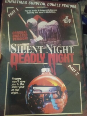Silent Night, Deadly Night: Parts 1 2 - DVD Christmas Horror Free