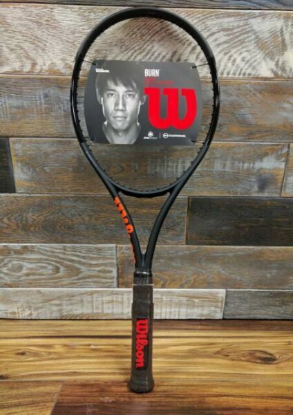 Wilson Burn 100 Countervail Limited Edition Tennis Racquet Orange//Black