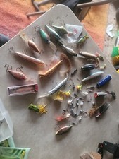 Large Lot  Fishing Lures  And all types of hooks.
