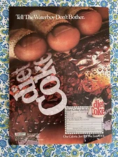 Vintage 1987 Diet Coke Print Ad Tell The Water Boy Don’t Bother