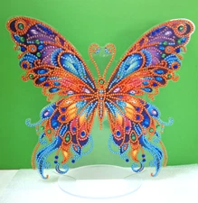 Diamond Art Painting BUTTERFLY #9 Acrylic Table Top Home Office Decor