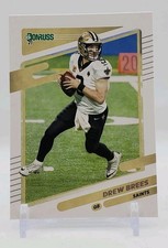 2021 Panini Donruss Drew Brees #93 Base New Orleans Saints