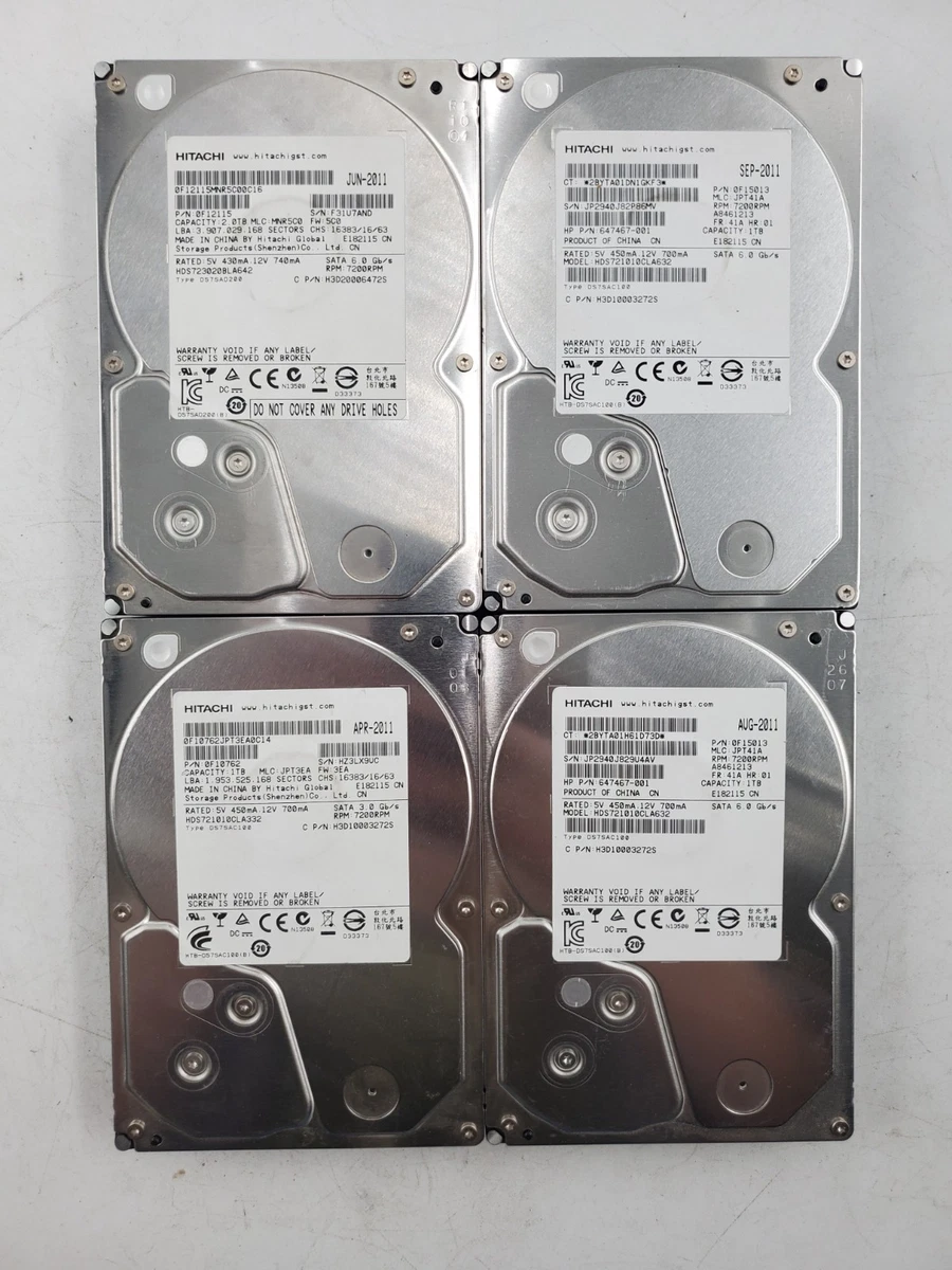 Hitachi 1 TB Internal Hard Disk Drives for sale | eBay