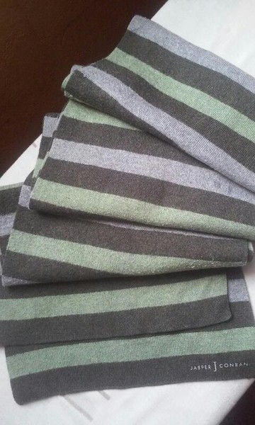 Unisex Jasper Conran Scarf Grey One size