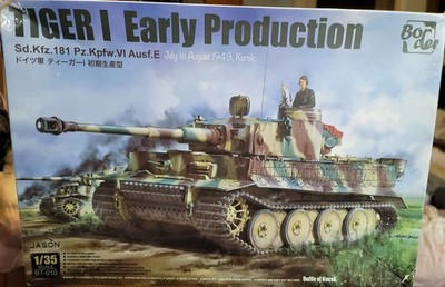 Border BT-010 1/35 TIGER I EARLY PRODUCTION SD.KFZ.181 Model Kit Tank