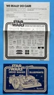STAR WARS 1979 VINTAGE KENNER DROID FACTORY BLUEPRINTS INSTRUCTIONS & PARTS LIST