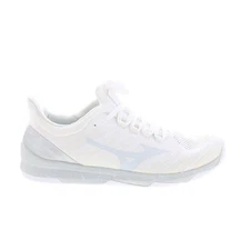 Mizuno TC-01 31GD190101 Womens White Canvas Athletic Cross Training Shoes
