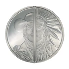 NEW!!! Elemetal 1 oz Silver Western Warrior Divisible Round
