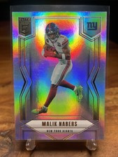 2025 Panini Donruss Elite Malik Nabers #5 HOLO FOIL New York Giants