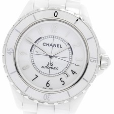 【Watch】CHANEL H2981 White Ceramic Automatic Men's Watch Used From Japan