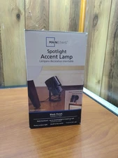 New Spotlight Acent Lamp  Mainstays Black Nib