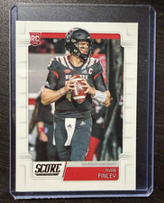 Score 2019 NCAA NC State Wolfpack Ryan Finley Rookie RC #335 Football Card. rookie card picture