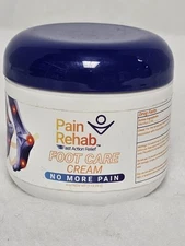 Pain Rehab Pain Relief Foot Cream Fast Action relief, No More Pain. Expired 9-24