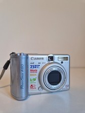 Canon PowerShot A60 2.0MP Digital Camera Silver - Faulty