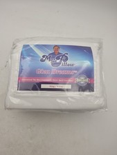 BRAND NEW My Pillow Bed Sheets Set 100 Giza Egyptian Cotton. KING Size, WHITE