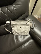 Coach Purse New with Handtag. White and Taupe Color Excellent Condition