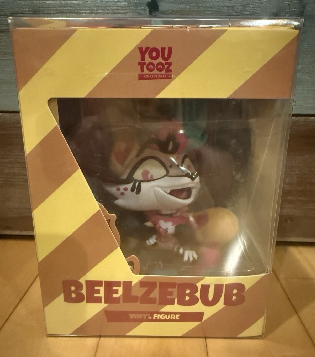 New YouTooz VivziePop Helluva Boss Beelzebub Vinyl Figure w Prctr Hazbin Hotel