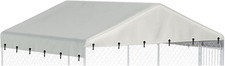 Outdoor Dog Kennel Cover 10'W X 10'L - 600D Waterproof Oxford Cloth Replacement