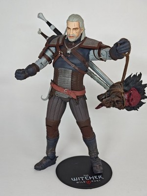 McFarlane Toys Geralt of Rivia Witcher 3 Wild Hunt 7'' Loose Action Figure