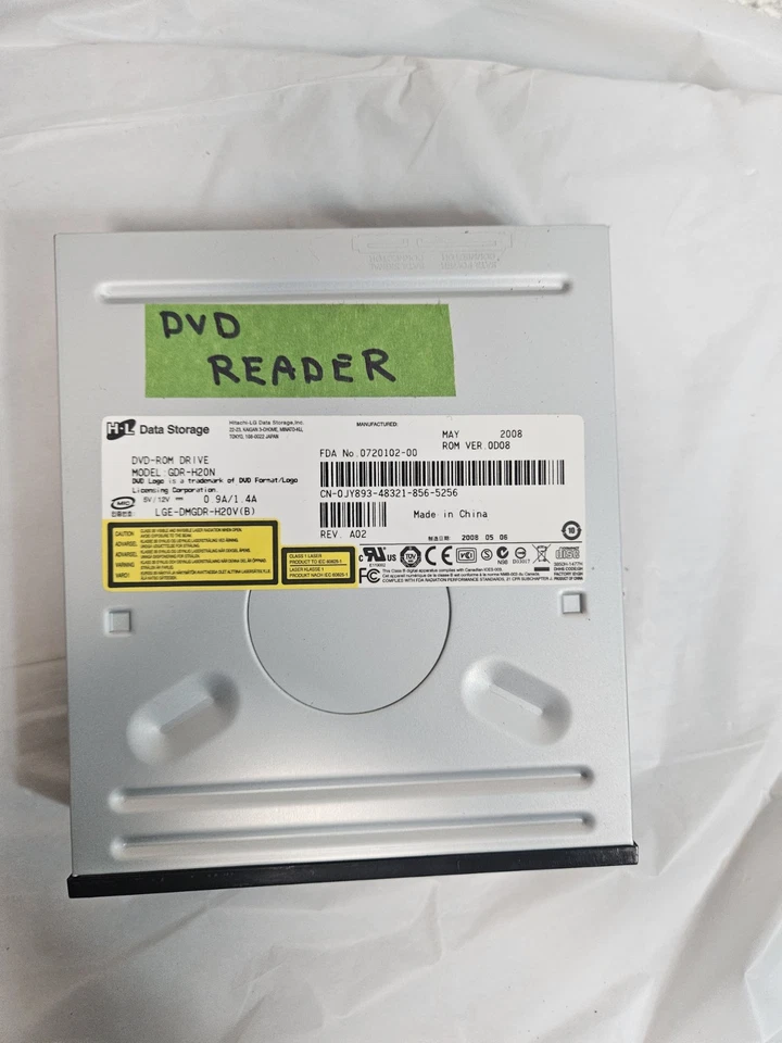 Unidad DVDRW SATA Unidad DVD CD ROM Unidad Regrabable Grabadora Interna Computadora de Escritorio Foto 2 de 2