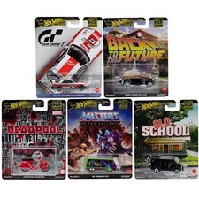 Hot Wheels Pop Culture 2025 Mix 3 Vehicle Case of 5 IN STOCK