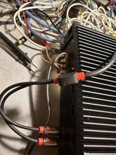 Used Blaupunkt BSX 150 Bridgeable Stereo Amplifier. Tested Works Good