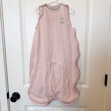 Woolino Baby Sleep Sack Size 2-24M Pink Polka Dots Wool Cotton