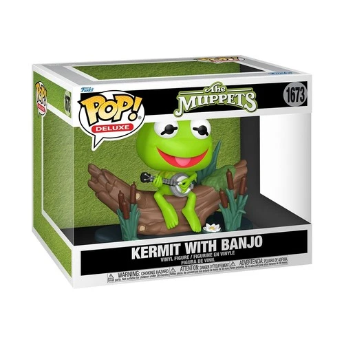 Funko Pop! TV: The Muppets - Kermit with Banjo - One Size, Multicolor