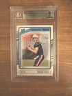 2024 Donruss Drake Maye Rated Rookie #379 Beckett 9 Mint Patriots RC