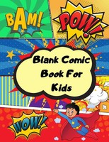 Palessa Englove | Blank Comic Book For Kids | Taschenbuch | Englisch (2021)