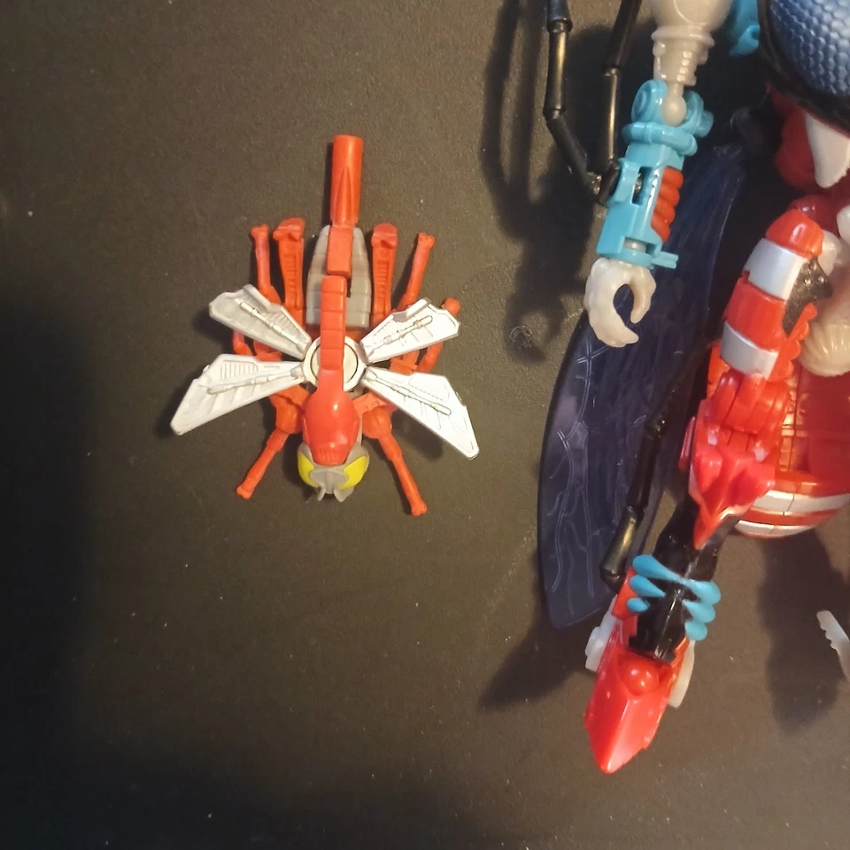 Transformers Botcon 2015 Waruder Marauders Storm Rider w/ Crusher Red Blue - Image 4 of 4
