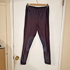 Irideon Leggings Tights Gray Pull On Riding Equestrian Breeches USA Made |  XL