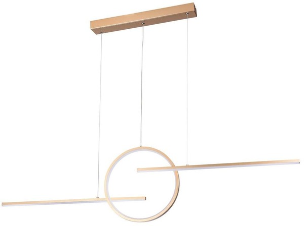 Moderne Pendelleuchten 1X38W/Led, IP20, 3000K, Goldfarben, Neu-image