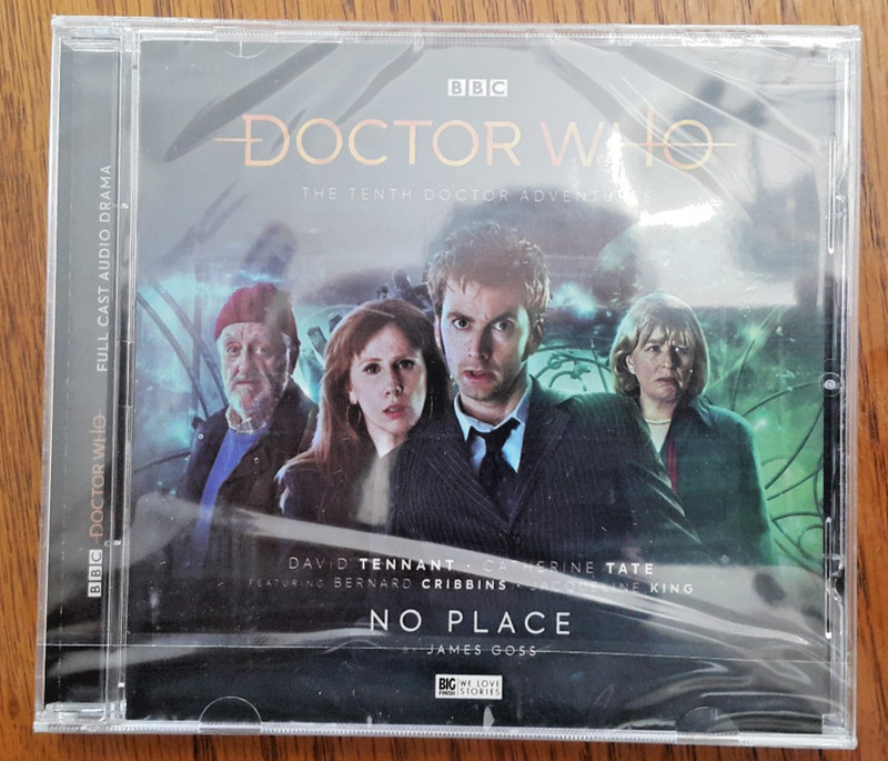 Doctor Dr Who No Place NEW (Big Finish, CD) 2019 Tenth Doctor David Tennant Tate