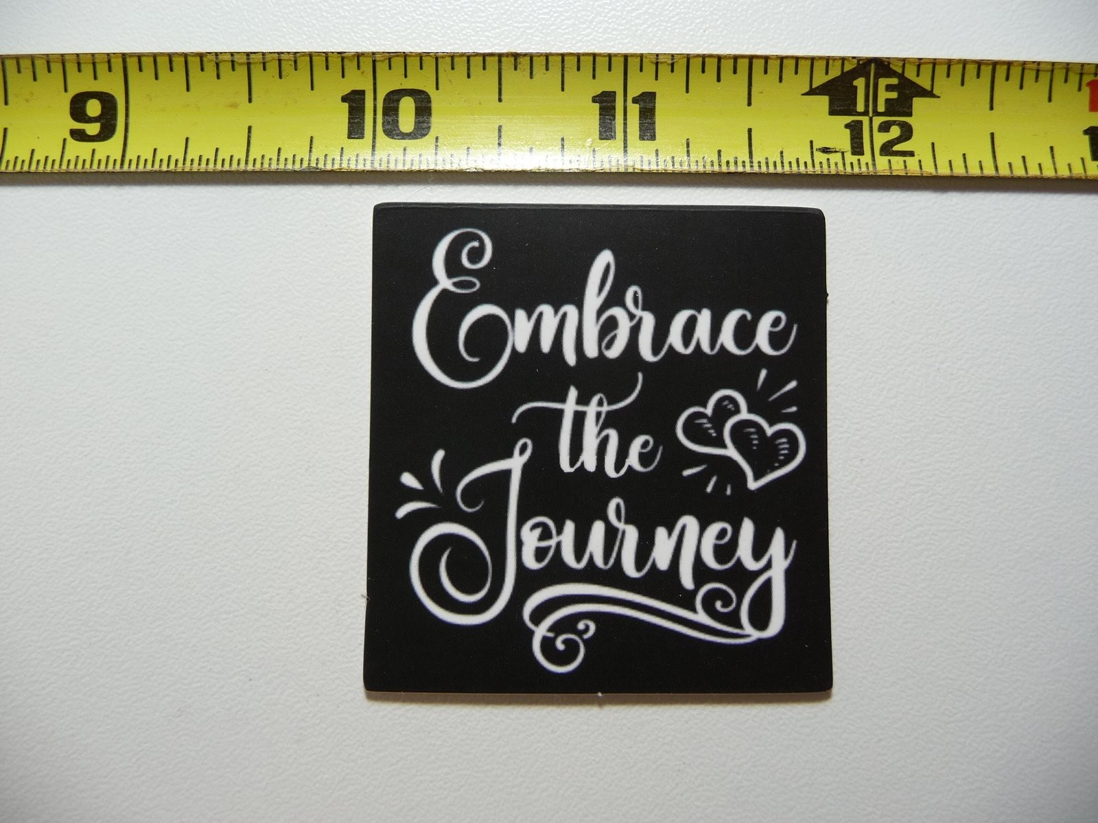Embrace the Journey Motivational Decal Sticker for Positivity