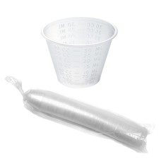 Durable 1 oz Medicine Cups - 100 Count with Multi-Measurements in CC  ML