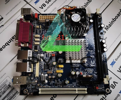 VB7009-16 Embedded Motherboard Dual Core DDR3 Industrial Control Mini ITX #9106
