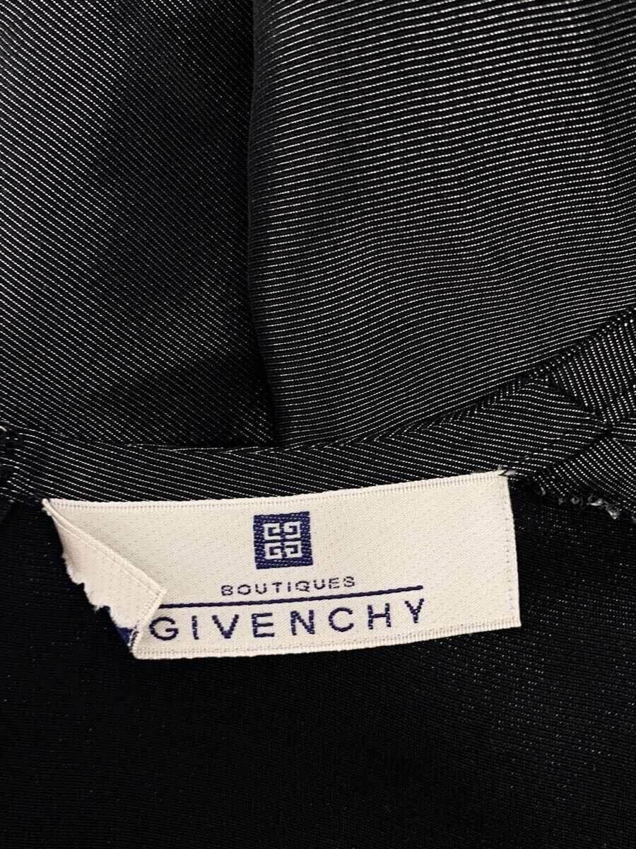 GIVENCHY V-neck long-sleeved blouse, size 36, silk, SLV thumbnail 3