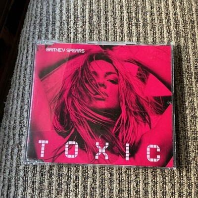 BRITNEY SPEARS TOXIC 2004 U.K. CD IMPORT SINGLE OOP JIVE PRINT 4TRX