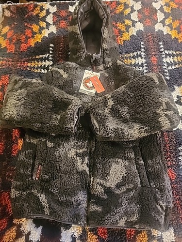 CANADA WEATHER GEAR CHARCOAL GREY REVERSIBLE NYLON PUFFER ZIPPER JACKET SIZE XL - Bild 16 von 24