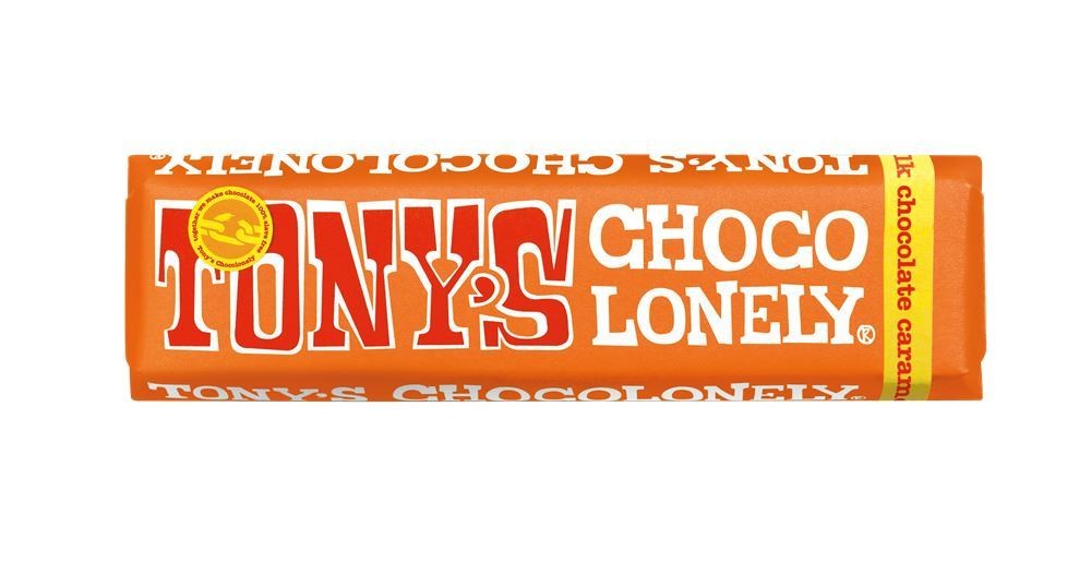 Tonys Chocolonely Milk Chocolate Caramel Sea Salt 47g - Image 2